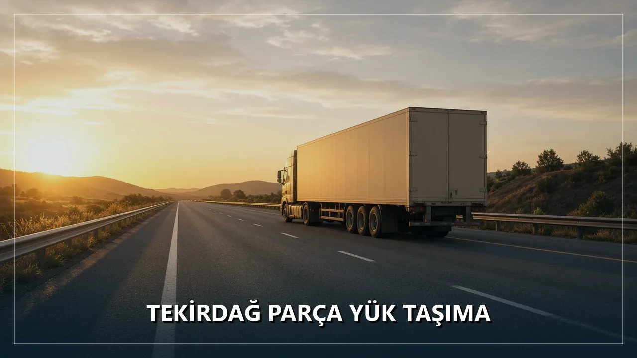 Tekirdağ Şehirler Arası Tekirdağ Ambar Taşımacılığı Teslim